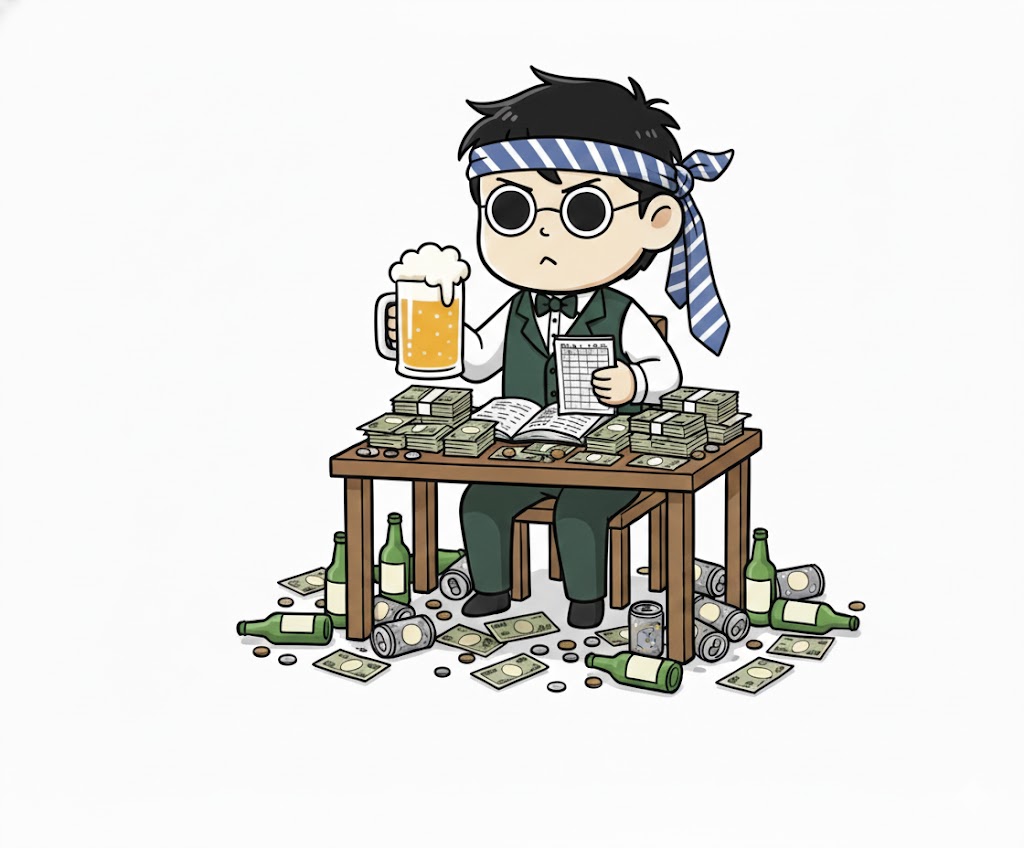 お会計くんのイラスト